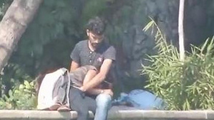 Indian couple enjoys public outdoor sex in broad daylight