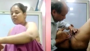 Desi aunty gets fucked by a horny doctor in a village setting