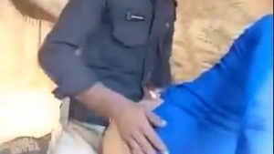 Watch a stunning shemale get fucked by a Pakistani cop in this steamy video