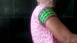 Bhabi's mature charm in a talking video