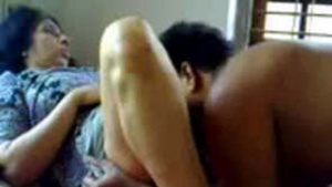 Bhabhi's pussy gets licked and fucked hard in this steamy video